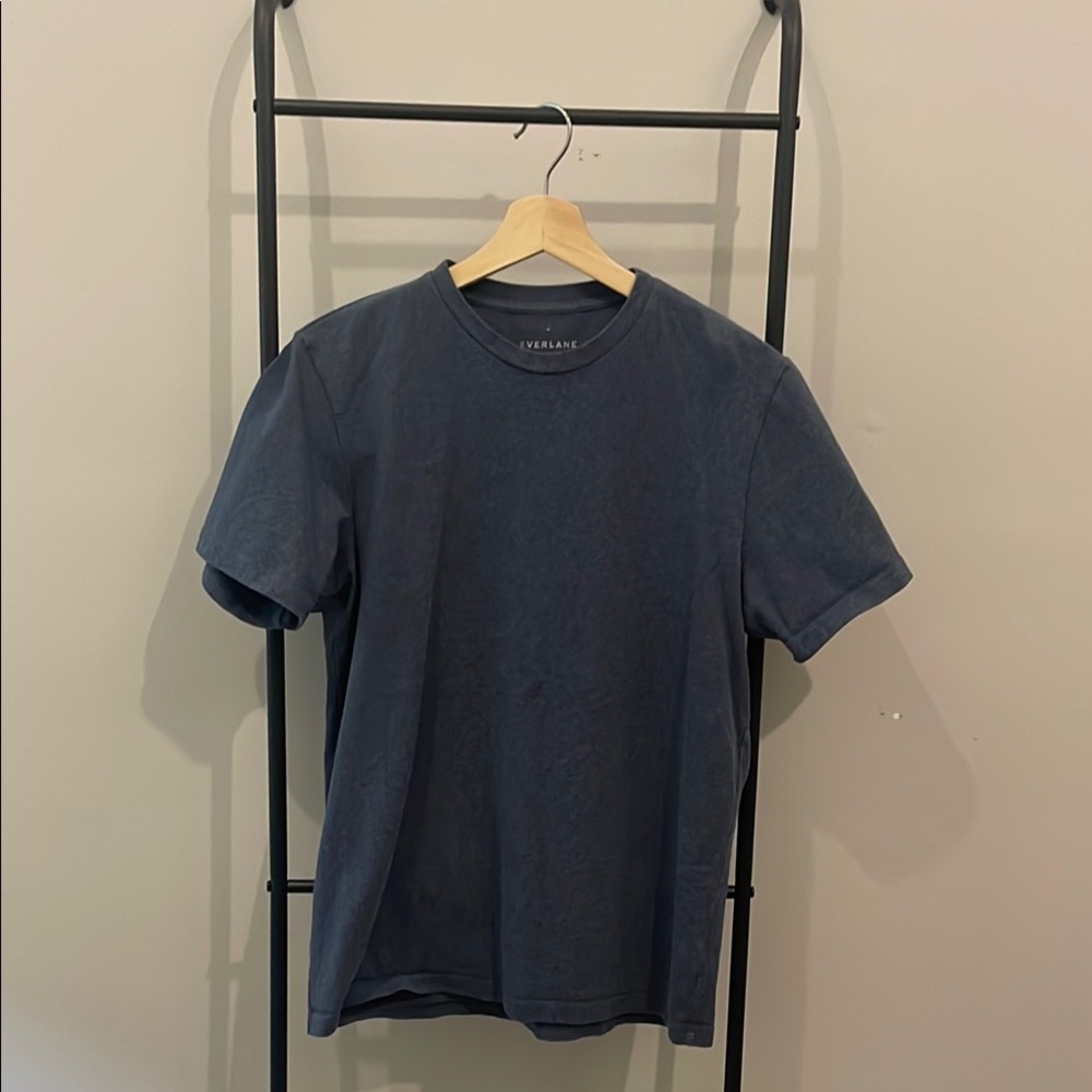 Everlane Blue Short Sleeve Tee